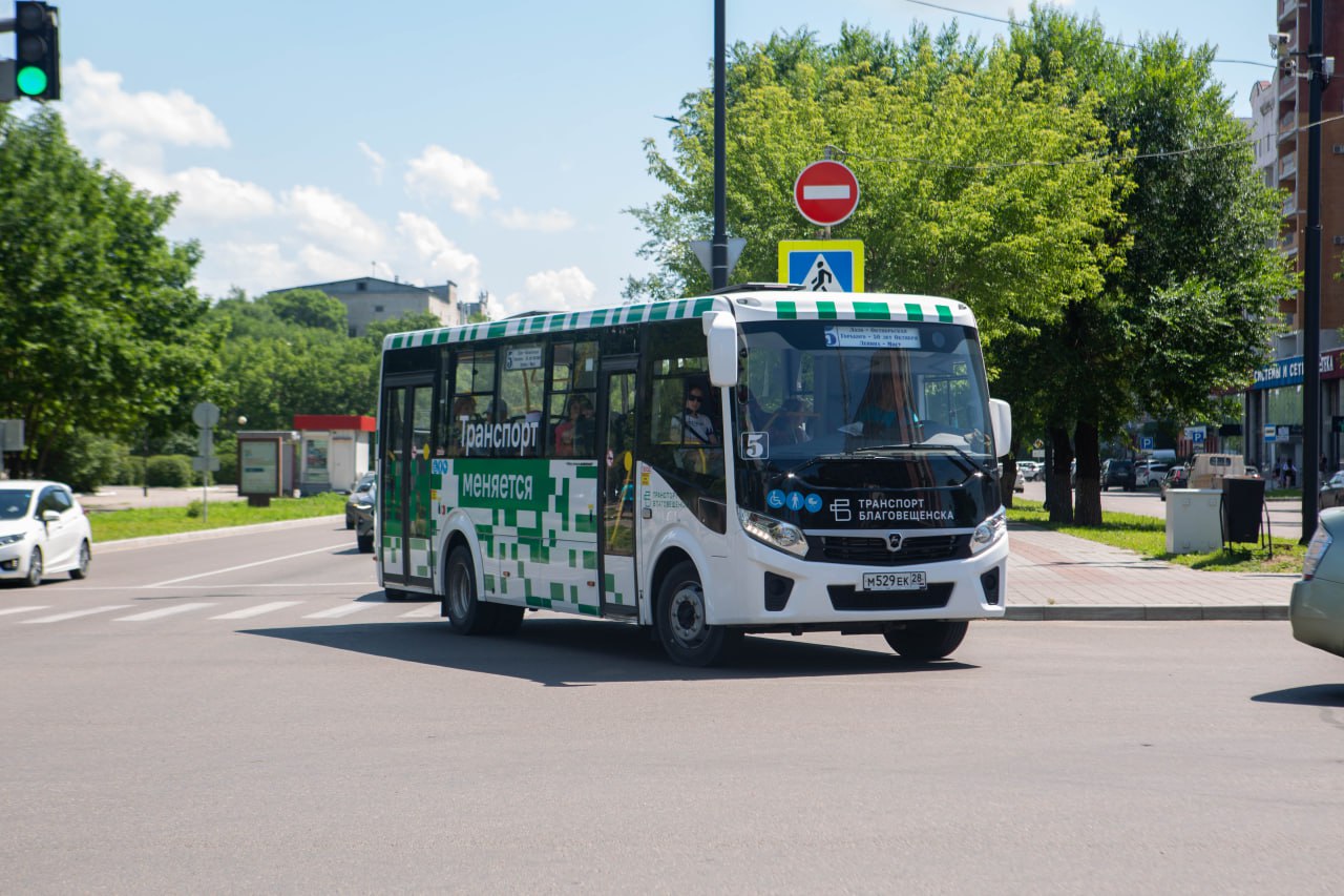 Схема движения 25 автобуса благовещенск