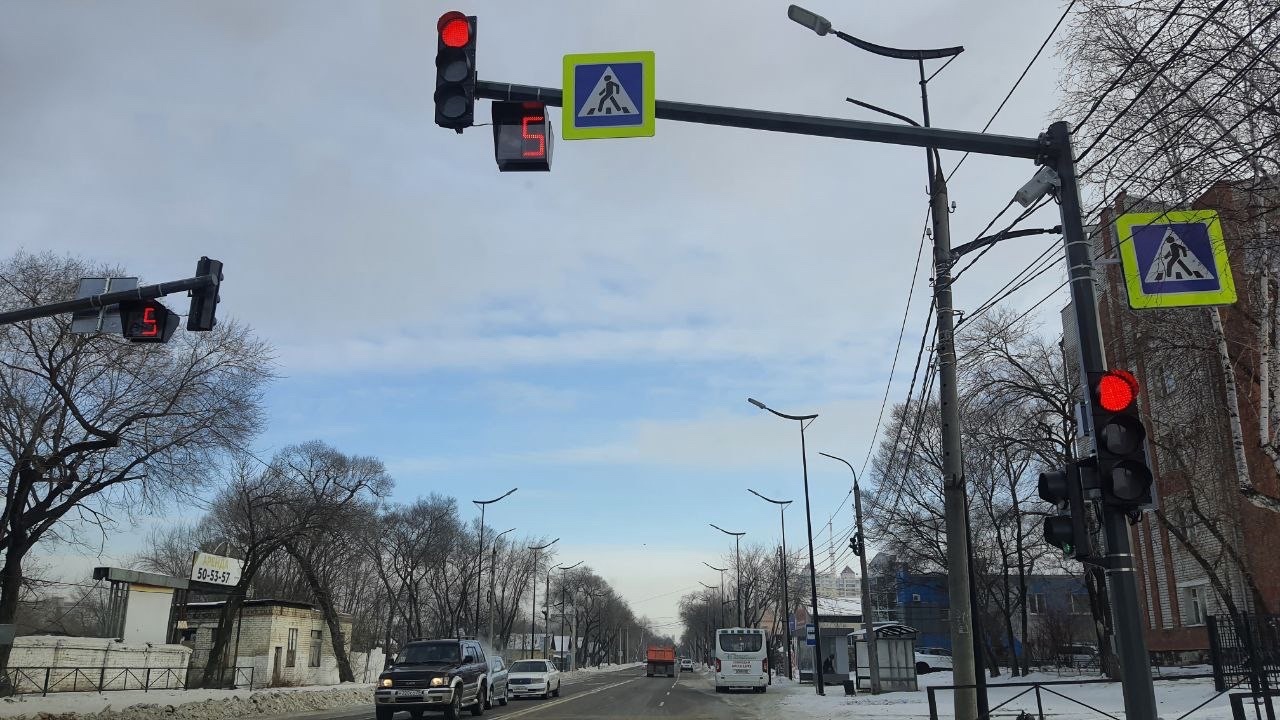 В Благовещенске дорога к школе №22 стала безопаснее В Благовещенске дорога к школе №22 стала безопаснее