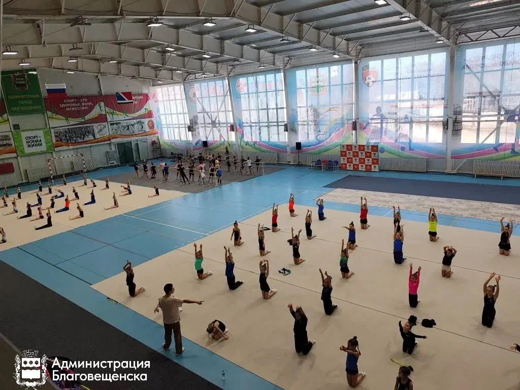 Гимнастки из разных регионов Дальнего Востока собрались в Благовещенске