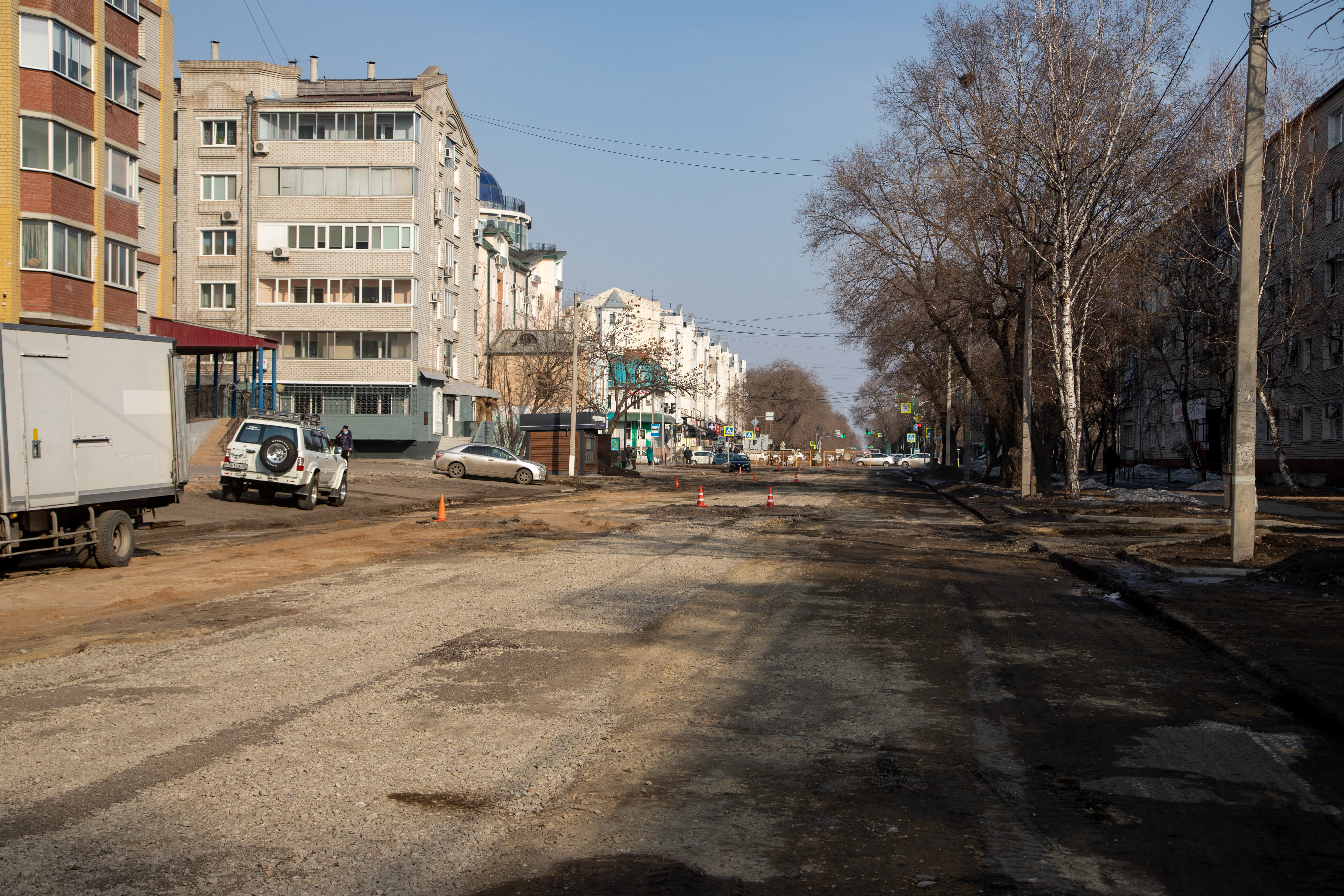 Сняли старый асфальт: благовещенцам показали, какие работы провели на улице Амурской за неделю 