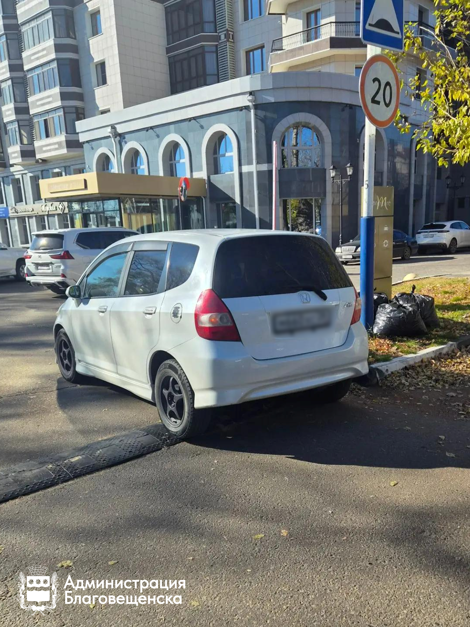Еще 27 благовещенских автомобилистов будут наказаны за неправильную парковку