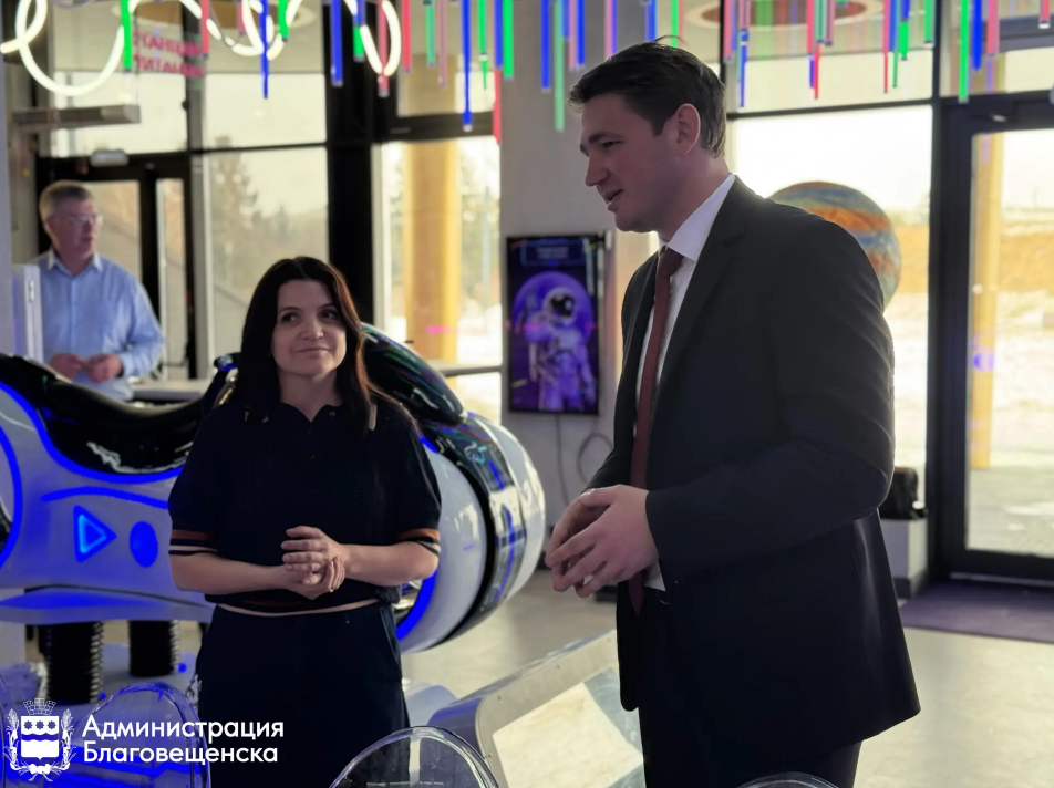 Интерактивный «Космопарк» в Благовещенске развивается при поддержке администрации. С момента открытия его посетило свыше десяти тысяч человек 