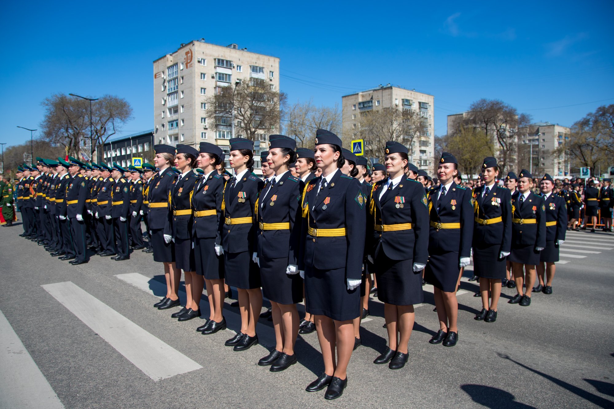 В Благовещенске улицу Ленина временно перекроют для репетиции парадных расчетов