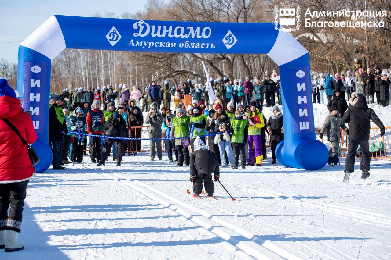 Благовещенск встретит «Лыжню России» первым в стране 