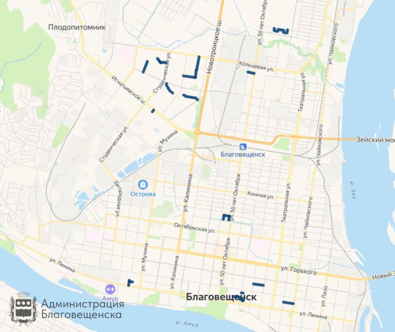 В Благовещенске в этом году отремонтируют 17 междворовых проездов