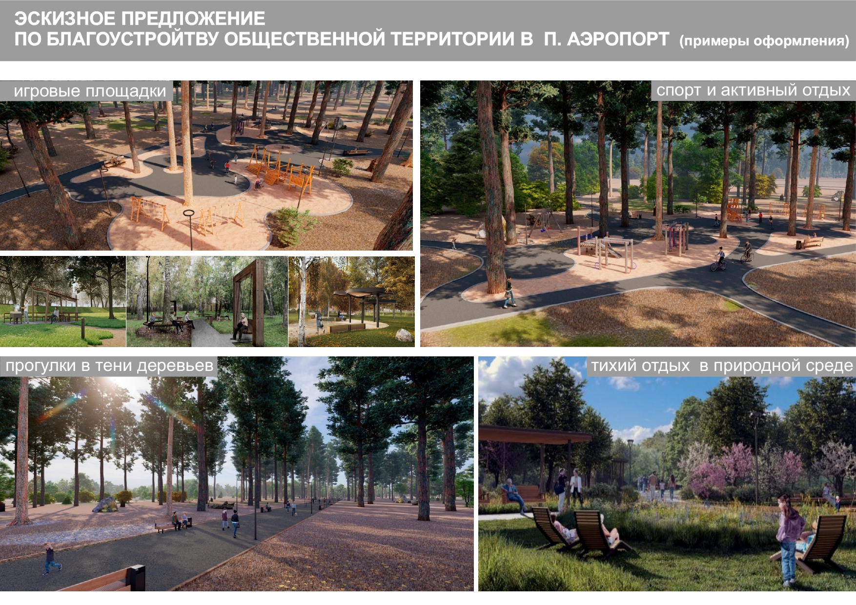 Территорией тихого отдыха в тени деревьев может стать общественная зона в Аэропорту Территорией тихого отдыха в тени деревьев может стать общественная зона в Аэропорту
