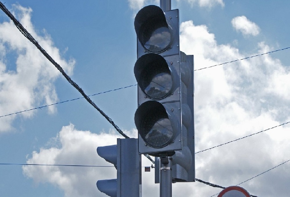 В центре Благовещенка временно не работают светофоры В центре Благовещенка временно не работают светофоры
