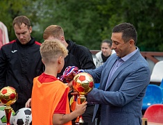 Мэр Олег Имамеев поздравил участников «Дворового турнира» с закрытием сезона