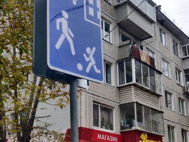 В Благовещенске в районе Ленина – Чайковского по поручению мэра установили новый дорожный знак. Какой?  