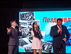 Церемония награждения медалями «За строительство Байкало-Амурской магистрали»