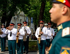 В Благовещенске торжественно открыли «Мурал Победы»