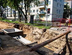 Олег Имамеев проконтролировал работы по реконструкции тепловых сетей