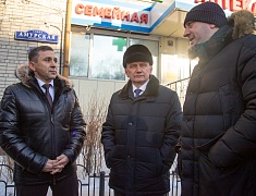 Выездное совещание мэра Благовещенска Олега Имамеева по подготовке к дежурству в новогодние дни