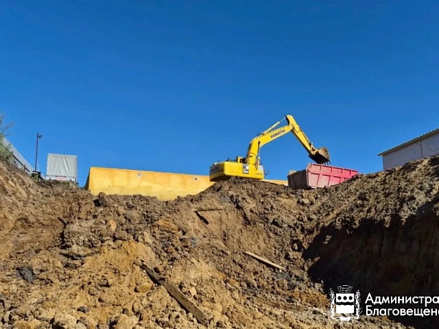 Газовая котельная в районе лагеря имени Гагарина в Благовещенске готова на 49% 