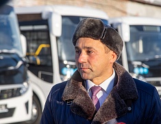 11 новых автобусов пополнили парк благовещенской «Автоколонны 1275»