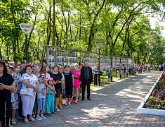В Благовещенске открыли временный мемориал памяти участников локальных войн и конфликтов