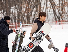 В Благовещенске прошло первенство города по горным лыжам и сноуборду, посвящённое памяти выпускника ДВОКУ, Героя России Ковтуна Андрея