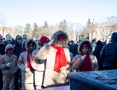 Благовещенцы почтили память защитников Ленинграда