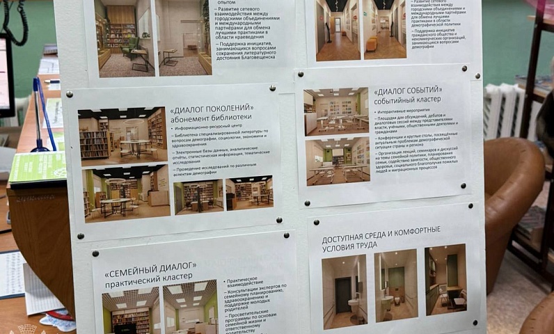 75% библиотек Благовещенска станут модельными благодаря нацпроекту «Семья» 