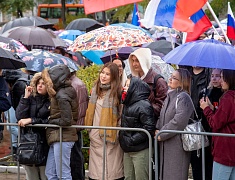 Концерт в поддержку референдума в ЛНР, ДНР, а также в Херсонской и Запорожской областях прошел в Благовещенске