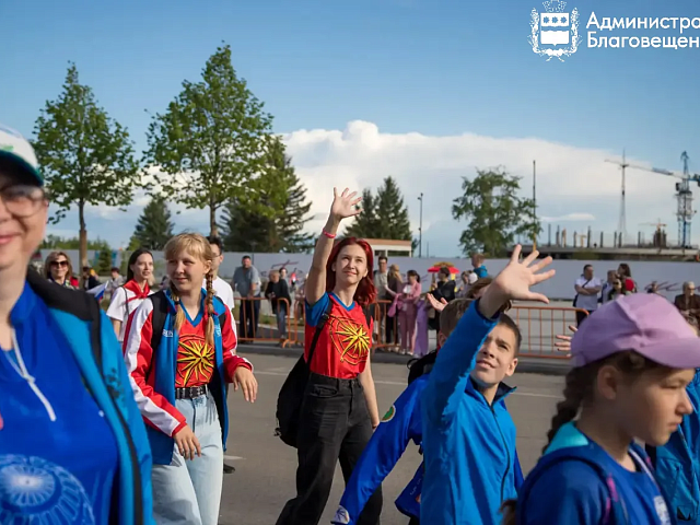 82 коллектива примут участие в праздничном шествии в честь 170‑летия Благовещенска
