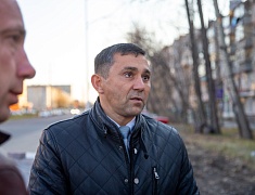 Мэр амурской столицы Олег Имамеев проконтролировал работы по замене ливневого коллектора на улице Пушкина