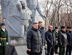 Память воинов-интернационалистов почтили в Благовещенске