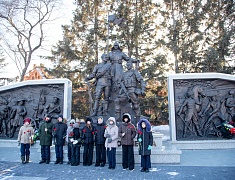 Благовещенцы почтили память защитников Ленинграда
