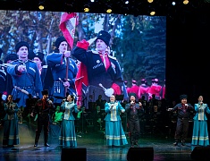 В общественно-культурном центре прошёл общегородской концерт, посвящённый Дню защитника Отечества