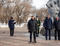 Память воинов-интернационалистов почтили в Благовещенске