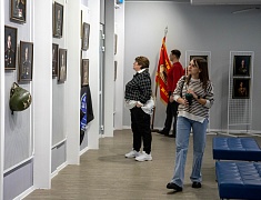Открытие персональной выставки Олега Семенца «Горячий ветер»