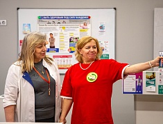 В гимназии №25 прошло совместное мероприятие для учителей школ