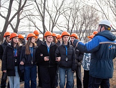 Школьники города смогли примерить на себя роль энергетиков Благовещенской ТЭЦ