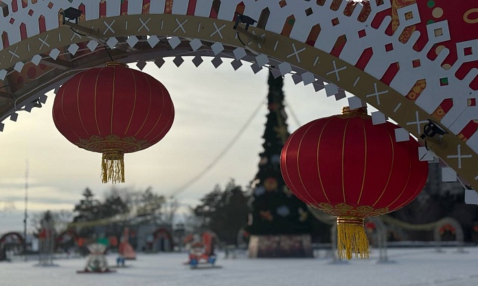 В Благовещенске началась подготовка к Китайскому Новому году