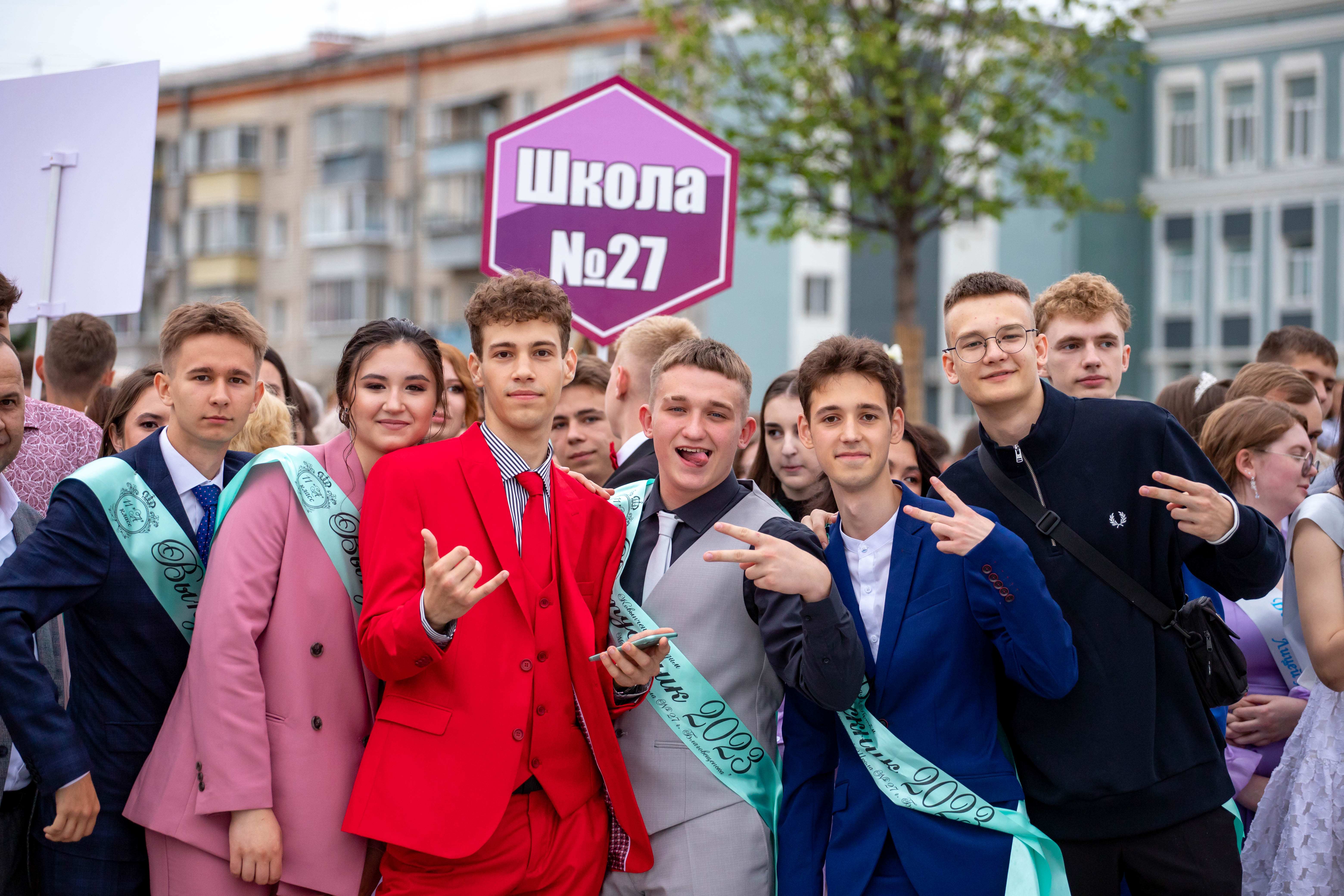В Благовещенске отгремел выпускной
