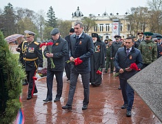 Митинг, посвященный 78 годовщине Победы в Великой Отечественной Войне, прошел в Благовещенске