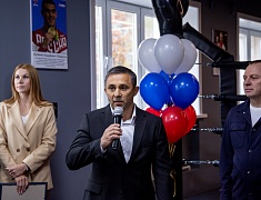 В Благовещенске открыли обновленный зал спортивно-патриотического клуба «Семён»