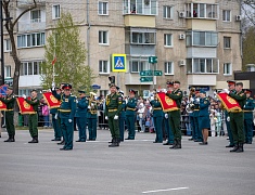 Торжественное прохождение войск в честь Дня Победы