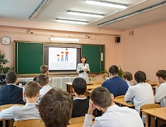 В гимназии №25 прошла третья в этом году «Ярмарка здоровья» для старшеклассников