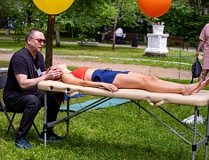 В Городском парке прошел фестиваль йоги