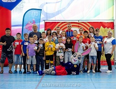 Вручение знаков отличия ГТО