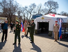 В Благовещенск прибыл «Поезд Победы»