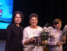 Церемония награждения медалями «За строительство Байкало-Амурской магистрали»