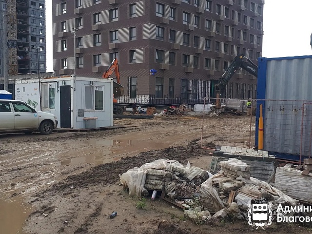 Застройщиков оштрафовали больше чем на миллион за нарушения Правил благоустройства Благовещенска 