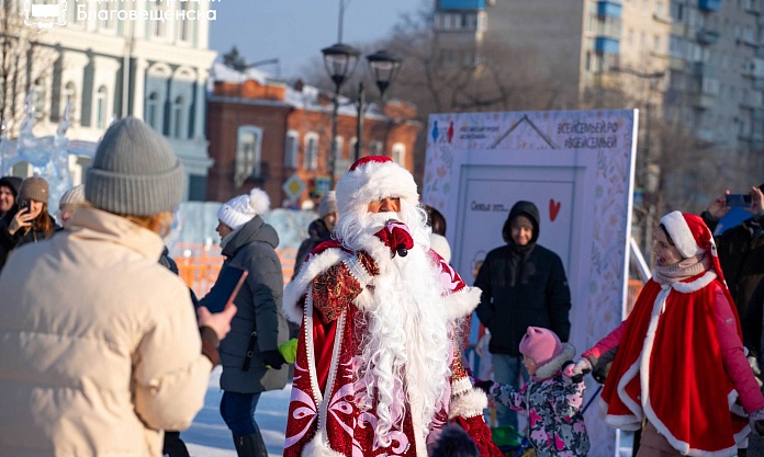 Около 1500 праздничных мероприятий ждёт благовещенцев на новый год
