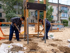 Двор на улице Пограничной в Благовещенске обзаведется детской площадкой с игровыми комплексами