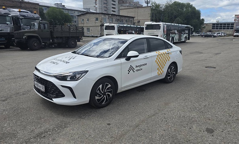 Муниципальное такси в Благовещенске начали переводить на газомоторное топливо