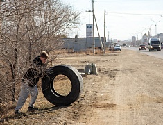 Волонтёры присоединились к экологической акции «Город берегу»