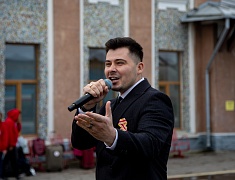 "Поезд Дружбы" встретили на железнодорожном  вокзале Благовещенска