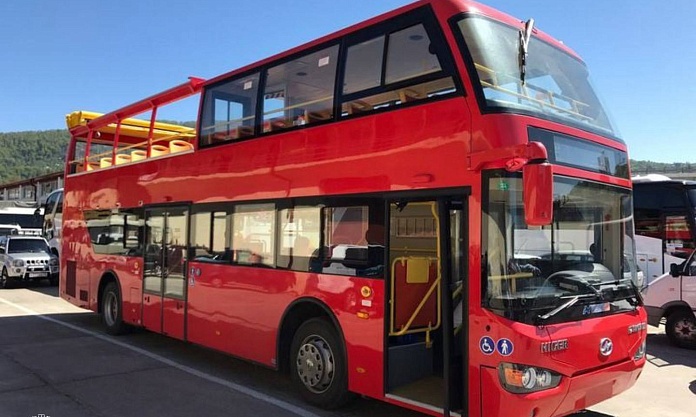 Летом благовещенцы и гости города смогут прокатиться на двухэтажном туристическом автобусе